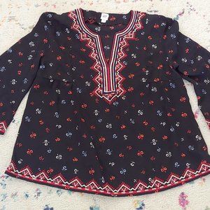 Bohemian style GAP blouse